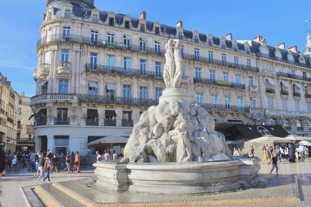 Ferienwohnung Le Saint Jean - En Plein Centre Pieton - Montpellier Exterior foto